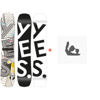 Snowboard Yes First Basic 2024 + Snowboard bindings