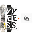 Snowboard Yes First Basic 2024 + Fixations de snowboard