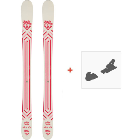 Ski Black Crows Junius Birdie 2022 + Fixations de ski - Pack ski junior