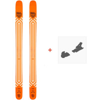 Ski Black Crows Nocta 2022 + Fixations de ski - Pack Ski Freeride 121-130 mm