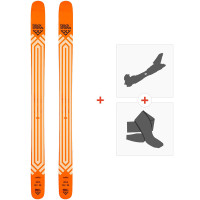 Ski Black Crows Nocta 2022 + Tourenbindungen + Felle - Freeride + Touren