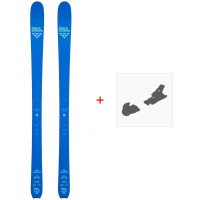 Ski Black Crows Ova Freebird 2022 + Fixations de ski - Ski All Mountain 80-85 mm avec fixations de ski à choix