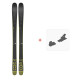 Ski Head Kore 93 Grey 2021 + Fixations de ski - Ski All Mountain 91-94 mm avec fixations de ski à choix