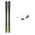 Ski Head Kore 93 Grey 2021 + Fixations de ski