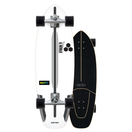 Surfskate Carver Channel Islands Happy 30.75\\" 2023 - Complete  - Surfskates Complets