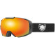 TSG Goggle One Solid Black Red Chrome 2020