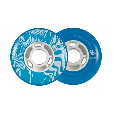 Undercover Wheels Zebra  (Bullet Radius) 84mm,4-pack 2018