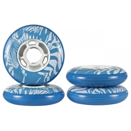 Undercover Wheels Zebra  (Bullet Radius) 84mm,4-pack 2018