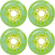 Undercover Wheels Zebra  (Bullet Radius) 84mm,4-pack 2018